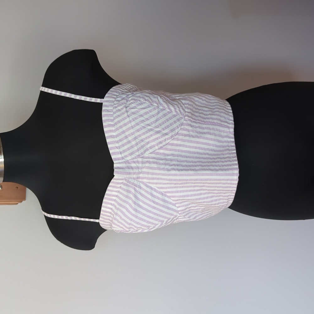 Anthropologie XL crop top bustier